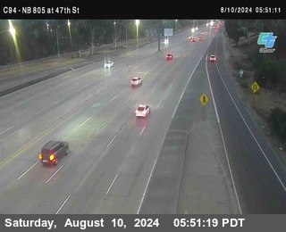 (C094) NB 805 : 47th Street (on ramp)