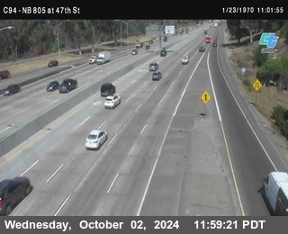 (C094) NB 805 : 47th Street (on ramp)