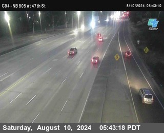 (C094) NB 805 : 47th Street (on ramp)