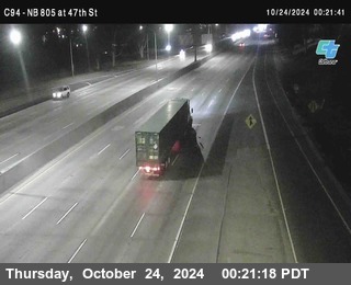 (C094) NB 805 : 47th Street (on ramp)