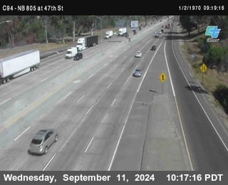 (C094) NB 805 : 47th Street (on ramp)