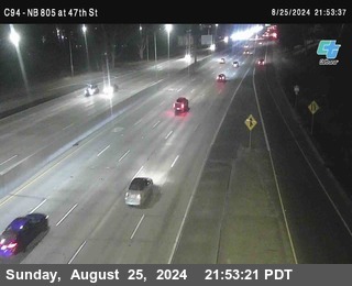 (C094) NB 805 : 47th Street (on ramp)