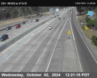 (C094) NB 805 : 47th Street (on ramp)