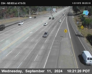 (C094) NB 805 : 47th Street (on ramp)