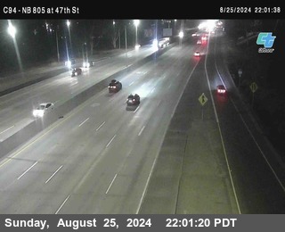 (C094) NB 805 : 47th Street (on ramp)