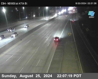 (C094) NB 805 : 47th Street (on ramp)