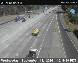 (C094) NB 805 : 47th Street (on ramp)