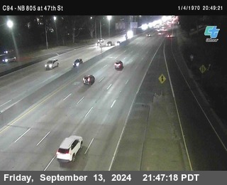 (C094) NB 805 : 47th Street (on ramp)