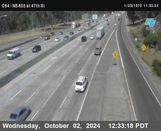 (C094) NB 805 : 47th Street (on ramp)