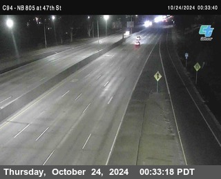 (C094) NB 805 : 47th Street (on ramp)