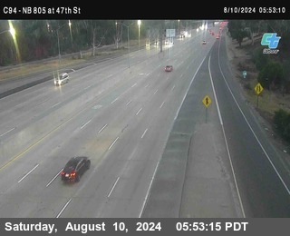 (C094) NB 805 : 47th Street (on ramp)