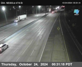 (C094) NB 805 : 47th Street (on ramp)