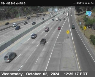 (C094) NB 805 : 47th Street (on ramp)