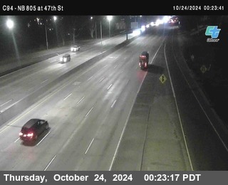 (C094) NB 805 : 47th Street (on ramp)