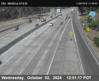 (C094) NB 805 : 47th Street (on ramp)