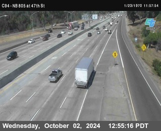 (C094) NB 805 : 47th Street (on ramp)