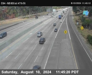 (C094) NB 805 : 47th Street (on ramp)