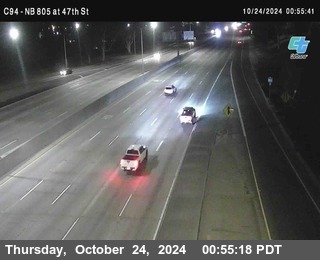 (C094) NB 805 : 47th Street (on ramp)