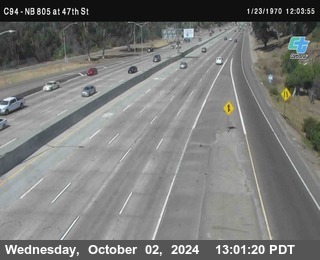 (C094) NB 805 : 47th Street (on ramp)