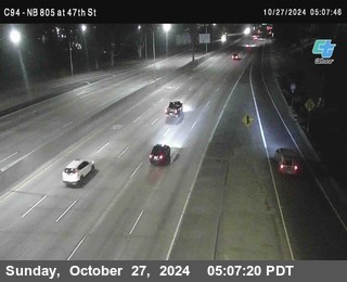 (C094) NB 805 : 47th Street (on ramp)