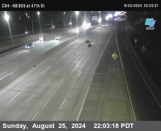 (C094) NB 805 : 47th Street (on ramp)