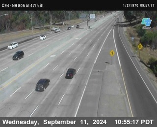 (C094) NB 805 : 47th Street (on ramp)