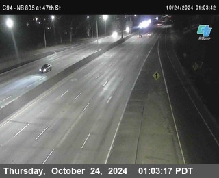 (C094) NB 805 : 47th Street (on ramp)