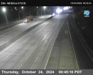 (C094) NB 805 : 47th Street (on ramp)