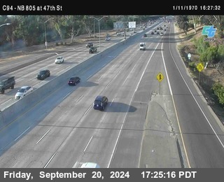 (C094) NB 805 : 47th Street (on ramp)