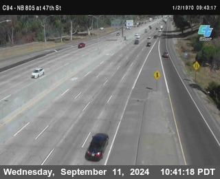 (C094) NB 805 : 47th Street (on ramp)