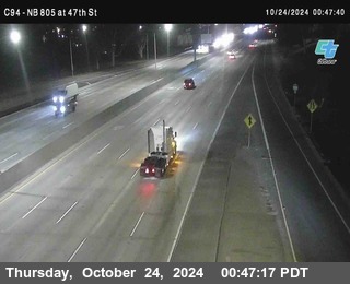 (C094) NB 805 : 47th Street (on ramp)