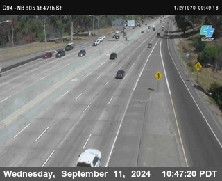 (C094) NB 805 : 47th Street (on ramp)