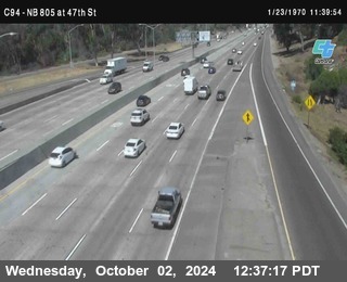 (C094) NB 805 : 47th Street (on ramp)