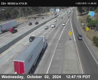 (C094) NB 805 : 47th Street (on ramp)