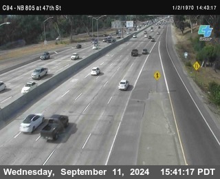 (C094) NB 805 : 47th Street (on ramp)