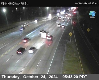 (C094) NB 805 : 47th Street (on ramp)