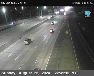 (C094) NB 805 : 47th Street (on ramp)