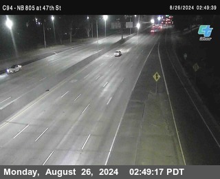 (C094) NB 805 : 47th Street (on ramp)