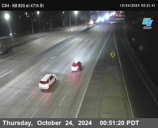 (C094) NB 805 : 47th Street (on ramp)