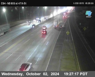 (C094) NB 805 : 47th Street (on ramp)