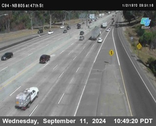 (C094) NB 805 : 47th Street (on ramp)