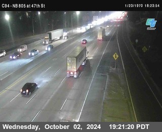 (C094) NB 805 : 47th Street (on ramp)