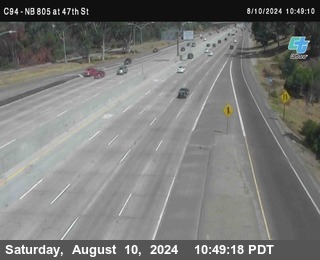 (C094) NB 805 : 47th Street (on ramp)