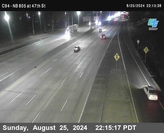 (C094) NB 805 : 47th Street (on ramp)