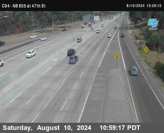 (C094) NB 805 : 47th Street (on ramp)