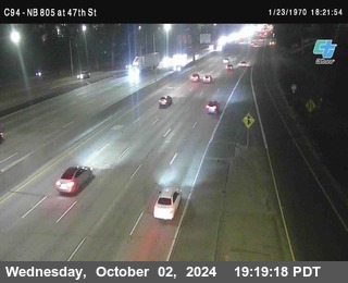 (C094) NB 805 : 47th Street (on ramp)