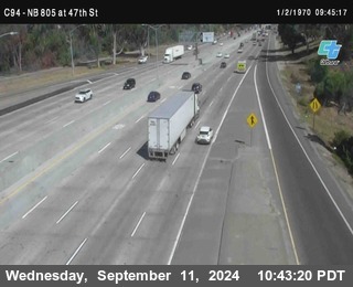 (C094) NB 805 : 47th Street (on ramp)