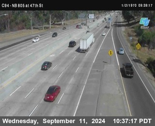 (C094) NB 805 : 47th Street (on ramp)