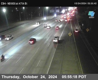 (C094) NB 805 : 47th Street (on ramp)