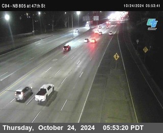 (C094) NB 805 : 47th Street (on ramp)